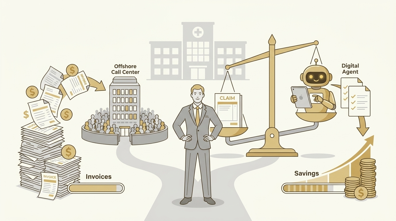 Total Cost of Ownership: AI Agents vs RCM Outsourcing (2026 Guide)